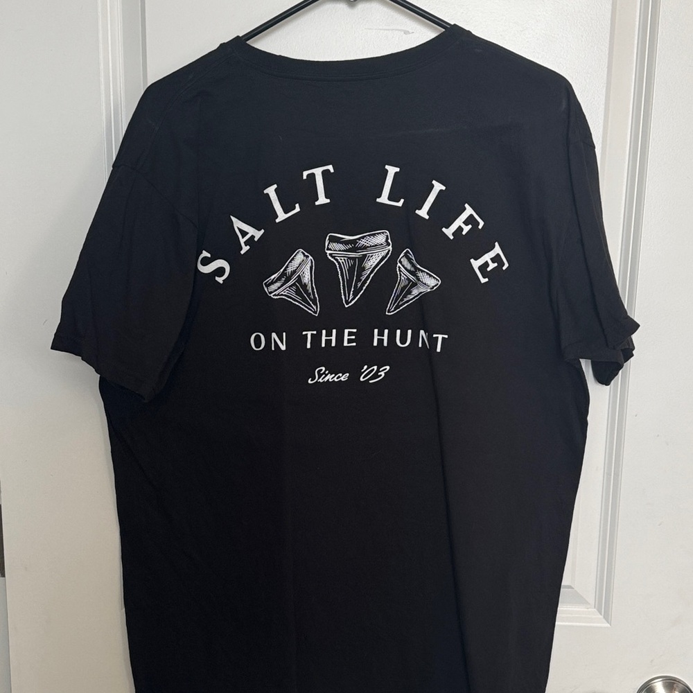 Salt Life On The Hunt Black Tee